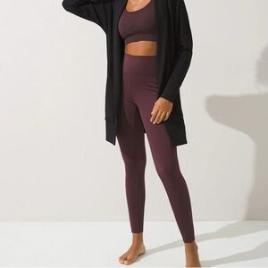 NWOT Soma burgundy Nonstop legging